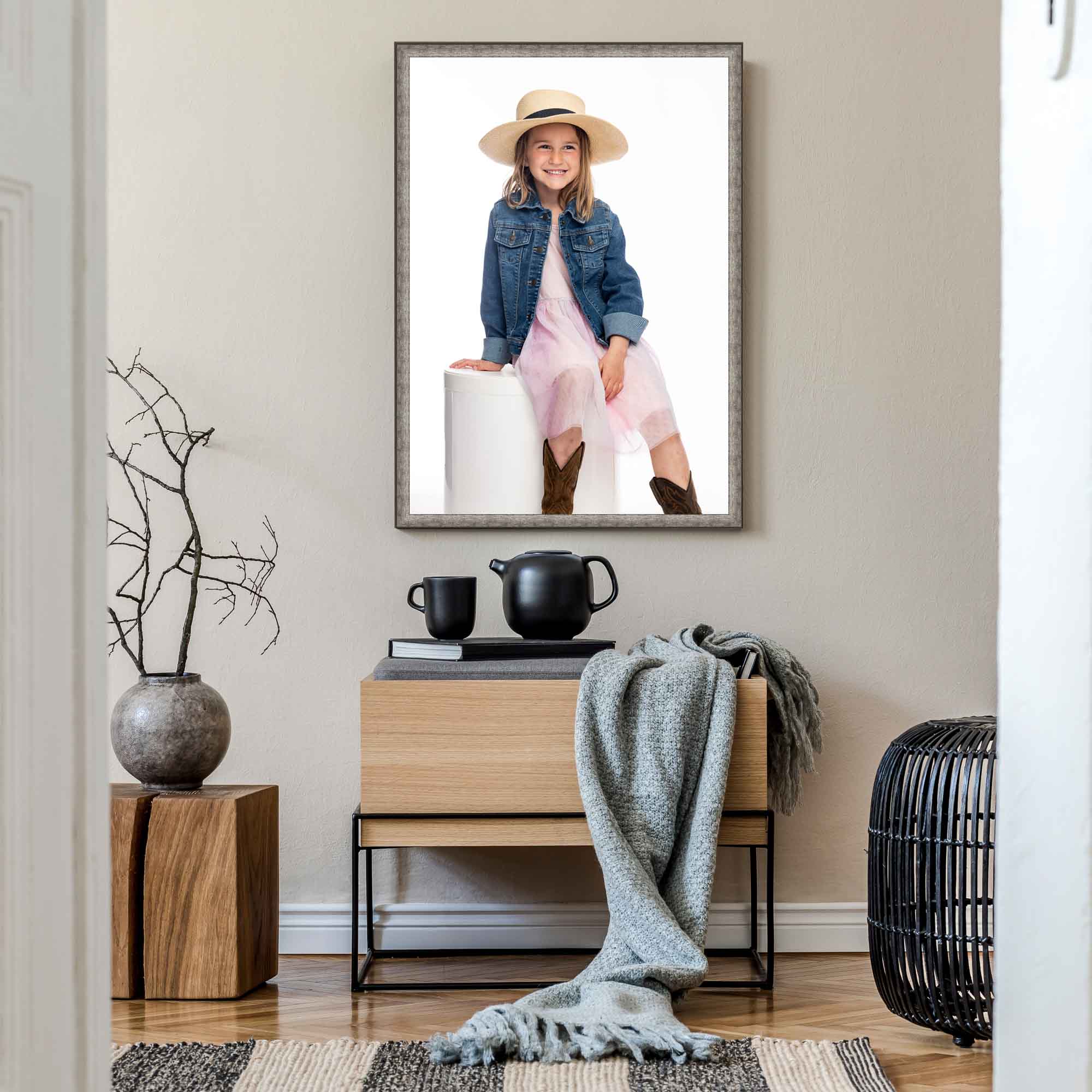 Contemporary Style Portrait in Home | Lisa Maco Photography, Washington, DC Family Photograher