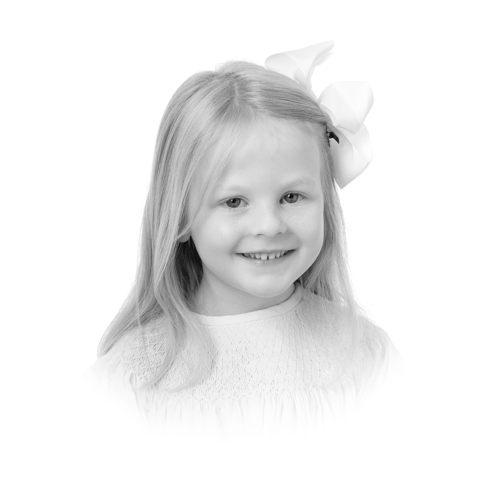 Timeless portrait of a little girl