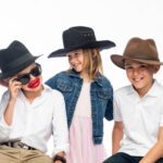 silly photos at the end of a family portrait session