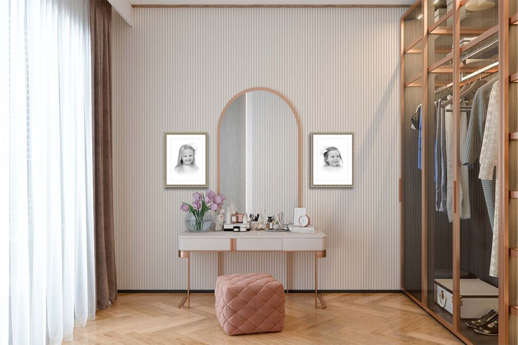 DC portrait studio framed classic vignette portraits | Lisa Maco Photography, Washington DC Childrens Photographer