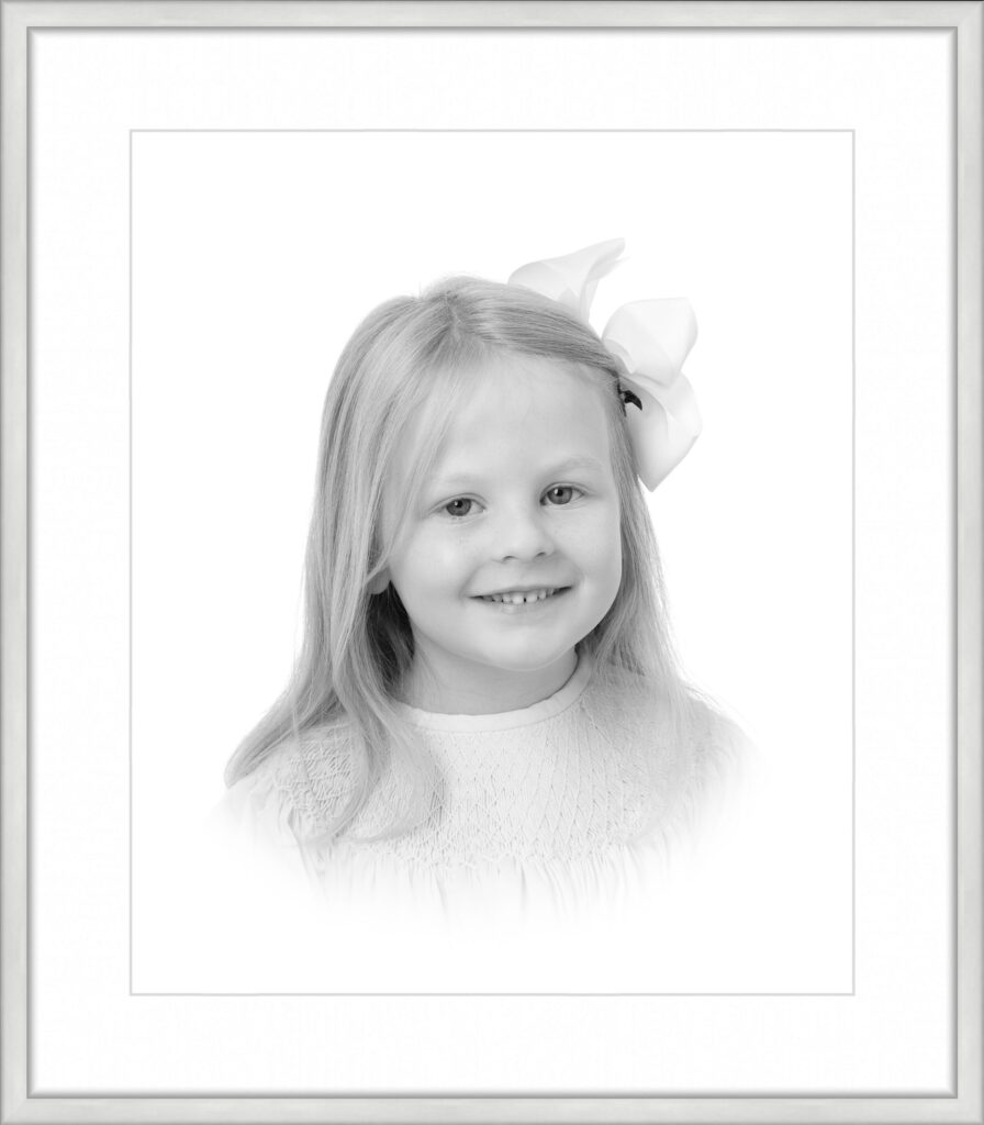 elementary school child Heirloom Portrait