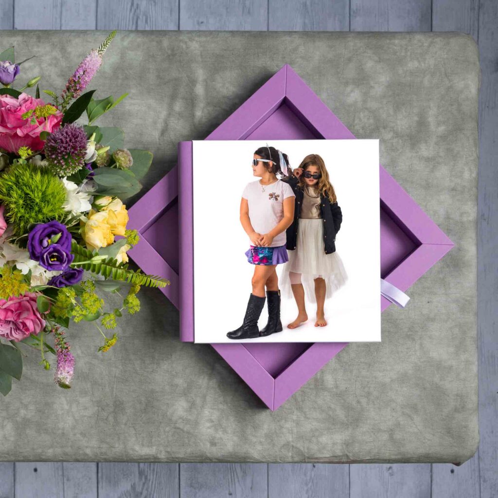 how to create a family portrait album