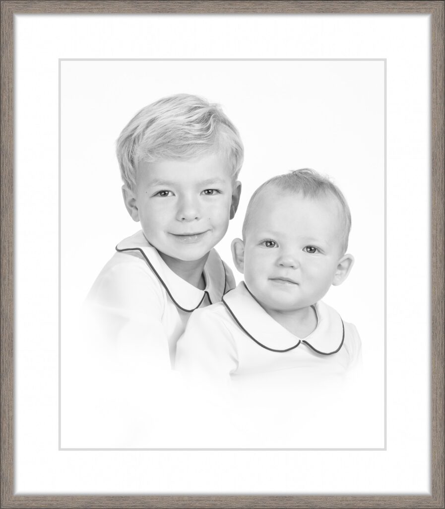 sibling heirloo portrait | Lisa Maco Photography heirloom portrait of siblings