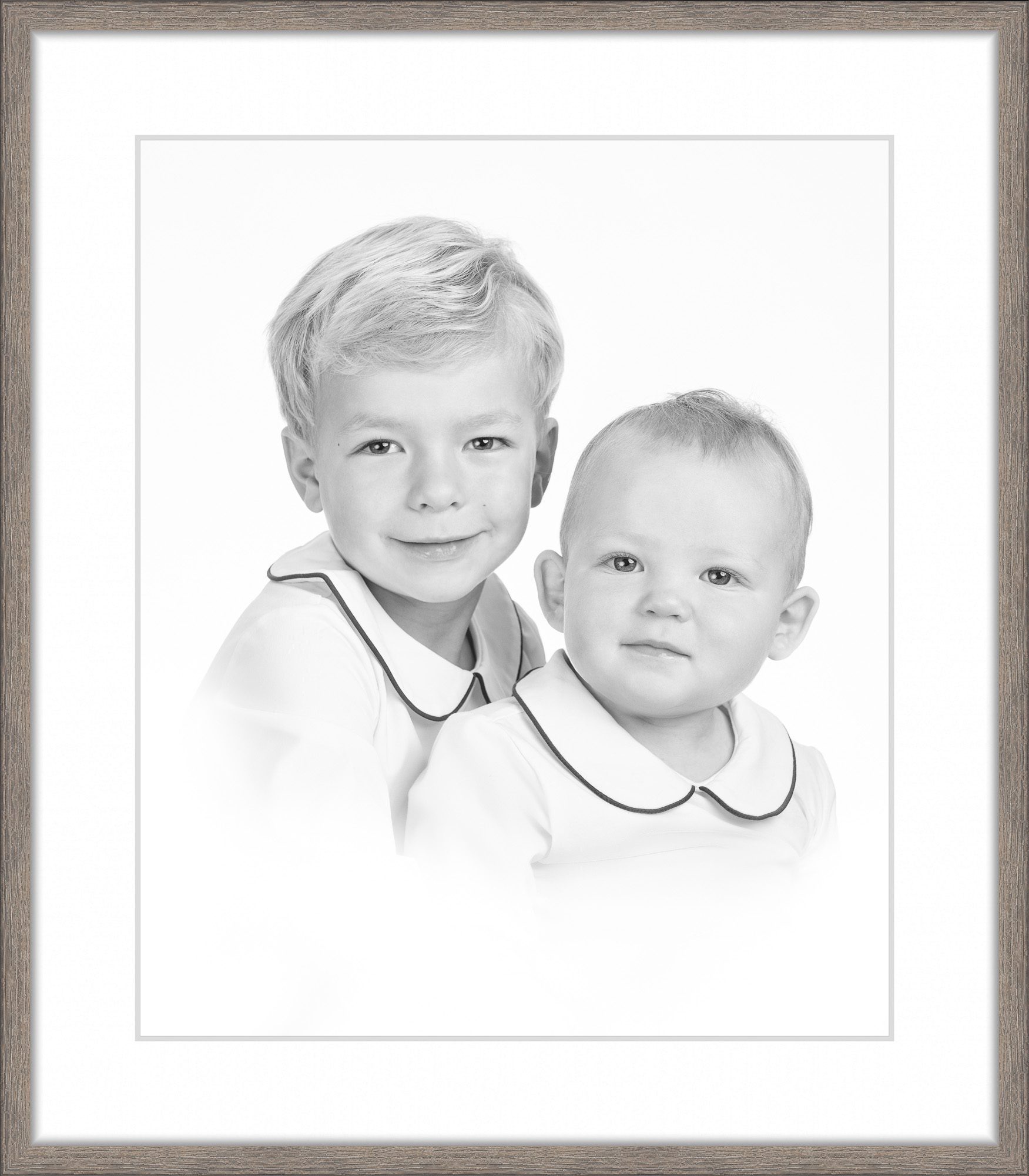 DC heirloom portrait of siblings