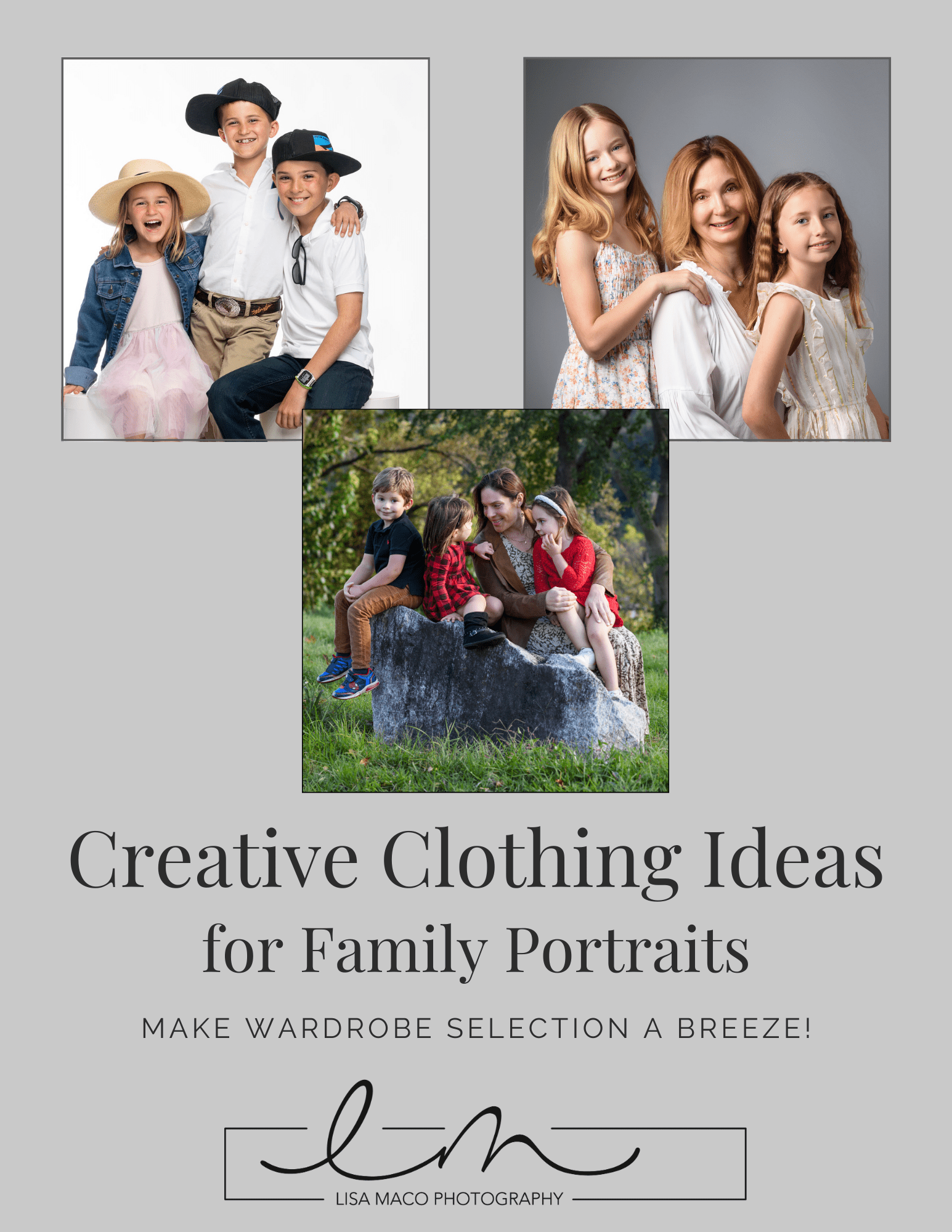 Creative Clothing Ideas for Family Portraits Guide