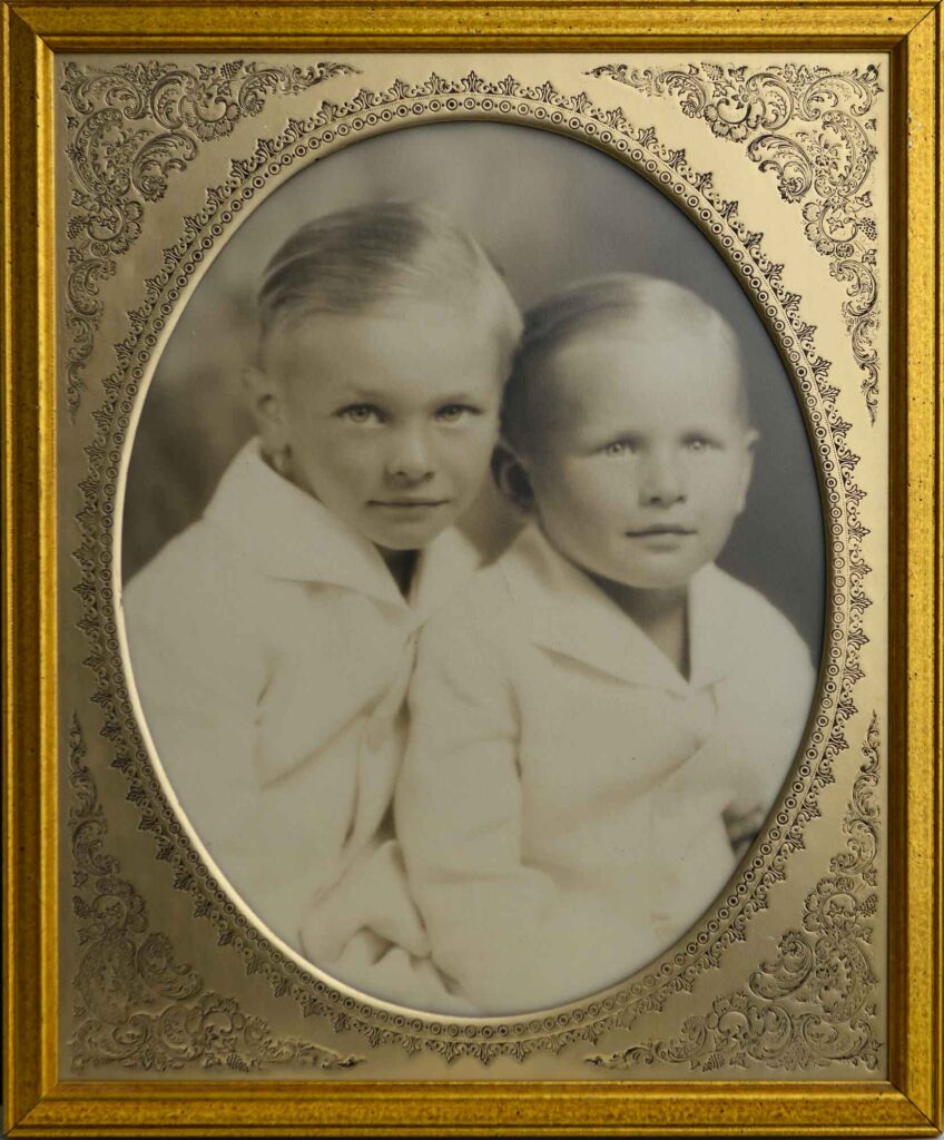 brothers photographed in 1931 | Lisa Maco Photography historic family photos