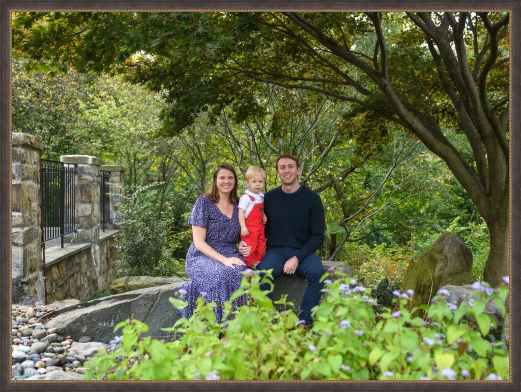 outdoor family photo washington dc