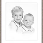 framed sibling Heirloom Portrait | Lisa Maco