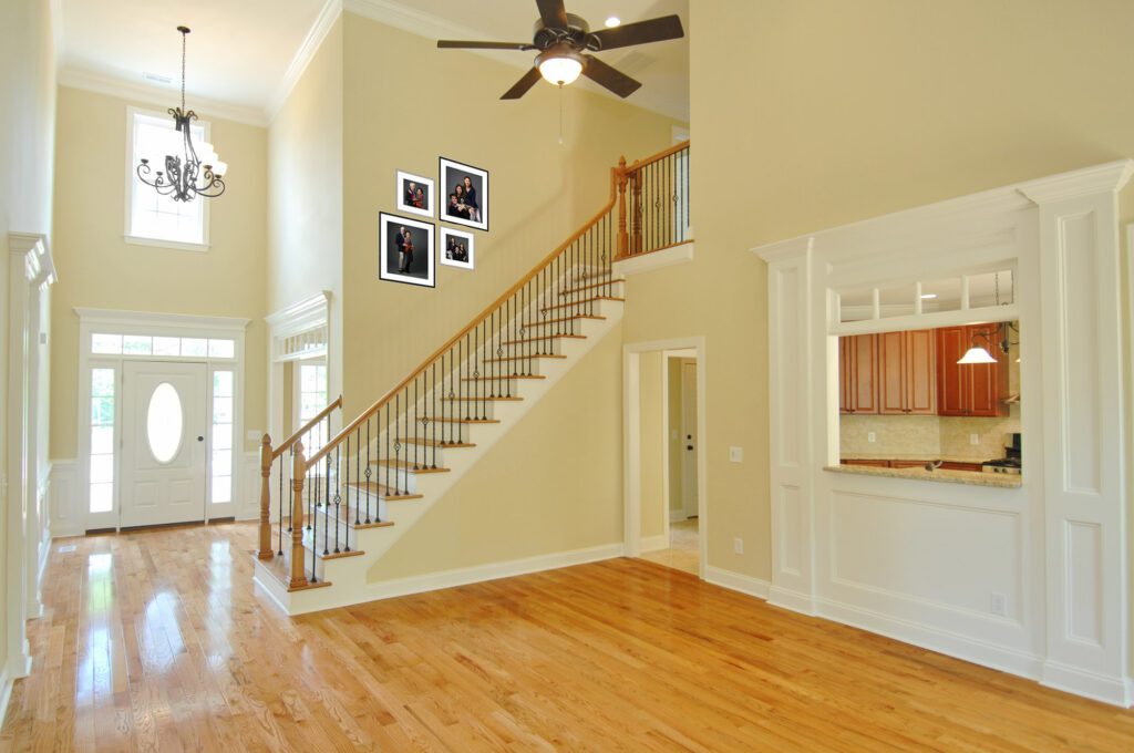 Gallery Wall Up Stairs | Lisa Maco Photography Gallery Wall up a staircase leaves plenty of room for additions over time