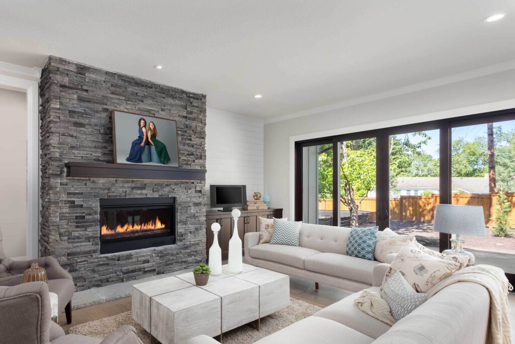 show your children they are important with portraits on your walls